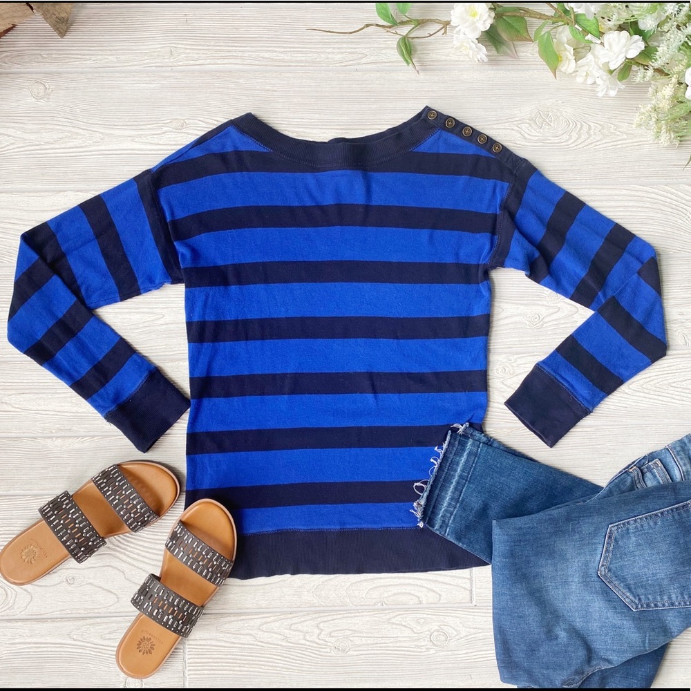 🔴 5/$45 SALE 🔴 RALPH LAUREN | Striped lightweight Sweater